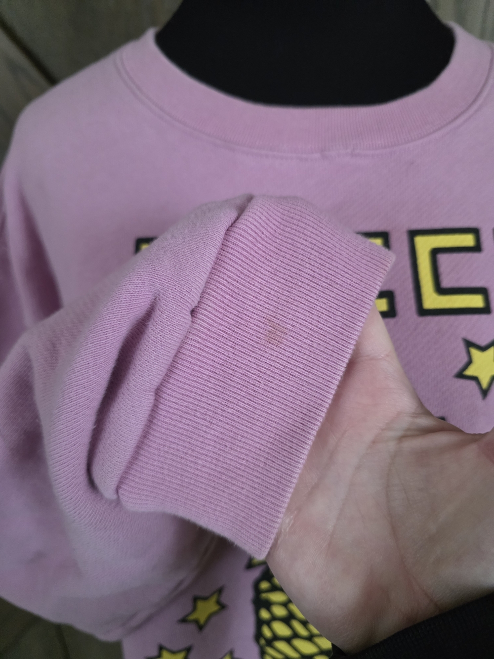 Gucci Pink Pineapple Graphic Sweatshirt - Picture 3 of 6